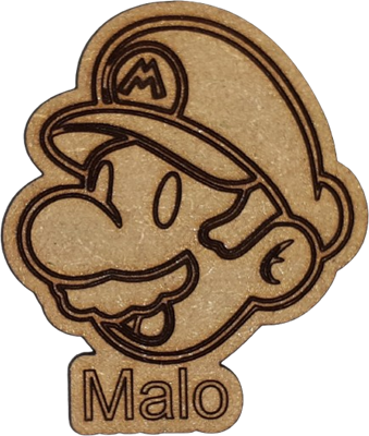 Magnet - Personnage Mario personnalisable